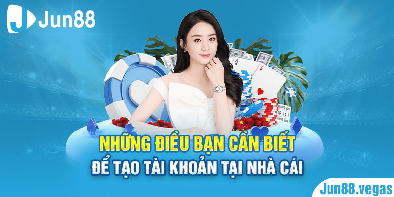 Những điều bạn cần biết để tạo tài khoản tại nhà cái