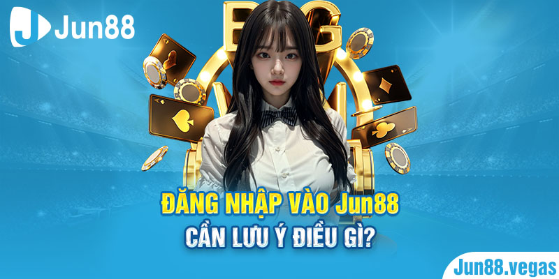 Đăng nhập vào Jun88 cần lưu ý điều gì?