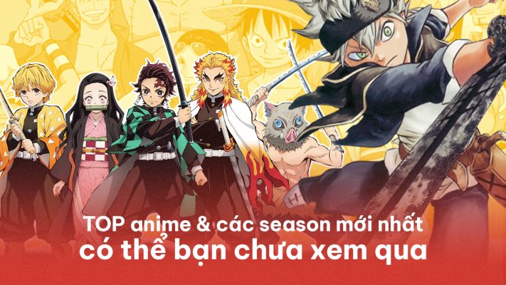 List Các Bộ Phim Anime